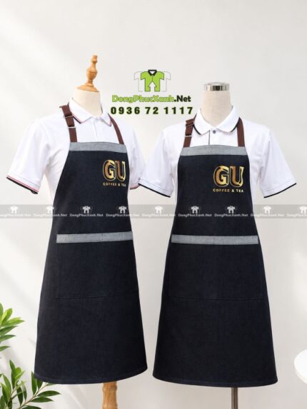tạp dề vải jean