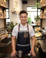 tạp dề vải jean