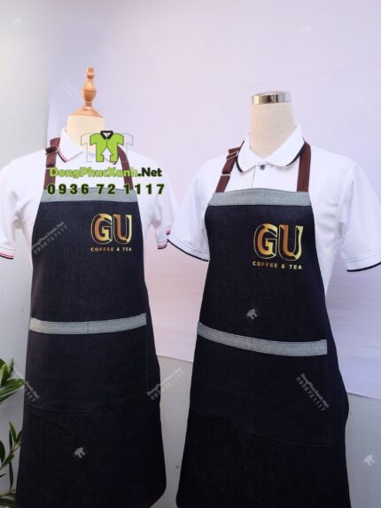 tạp dề cà phê