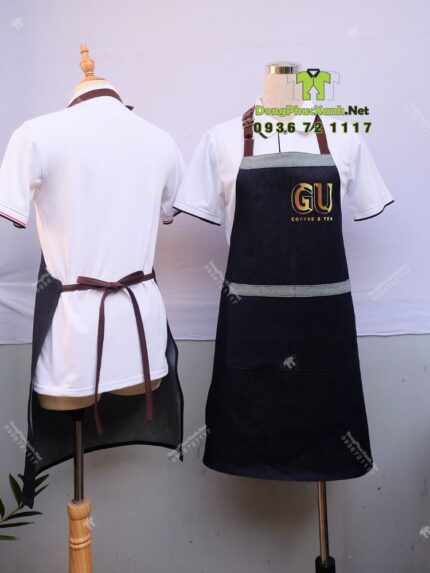 tạp dề cà phê