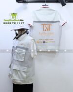 áo gile kỹ sư công ty nội thất