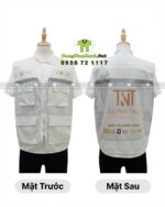 áo gile kỹ sư công ty nội thất