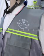 áo gile kỹ sư - vải kaki