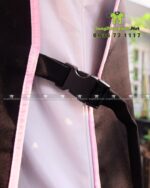 áo tạp dề nail - vải kaki thun cao cấp