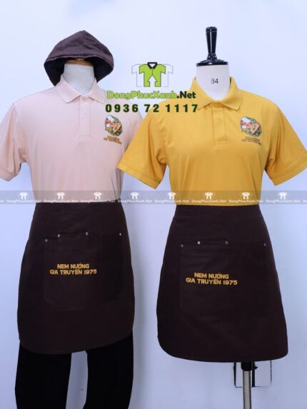 áo thun đồng phục nem nướng gia truyền