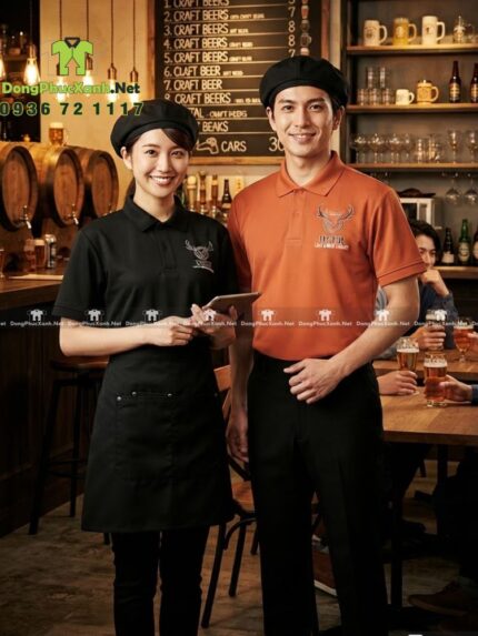 áo bếp đồng phục