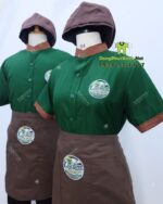 tạp dề vải kaki cotton 65