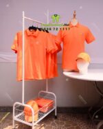 áo vải cá sấu 65/35 4 chiều