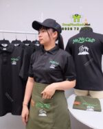 áo thun vải cá sấu poly