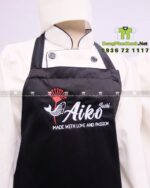 áo bếp và tạp dề đồng phục
