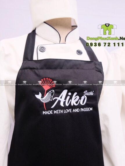 áo bếp và tạp dề đồng phục