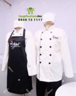 áo bếp và tạp dề đồng phục