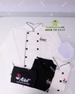 áo bếp và tạp dề đồng phục