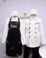áo bếp và tạp dề đồng phục
