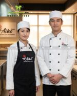 áo bếp và tạp dề đồng phục