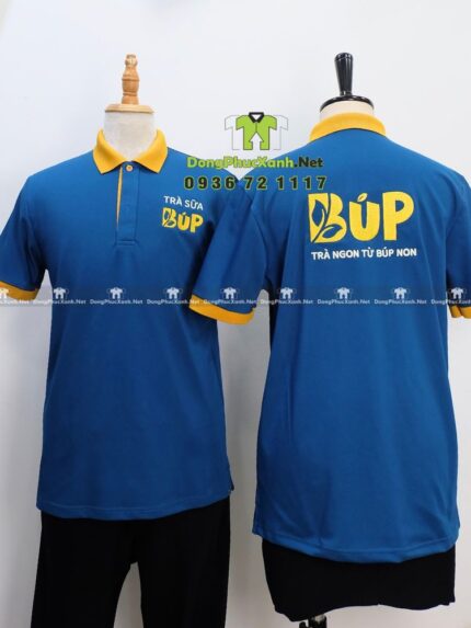 đồng phục quán trà sữa búp
