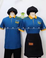 đồng phục quán trà sữa búp