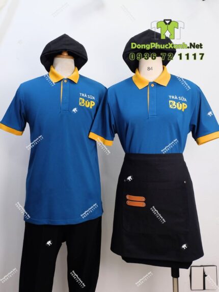 đồng phục quán trà sữa