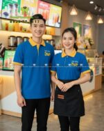 đồng phục quán trà sữa