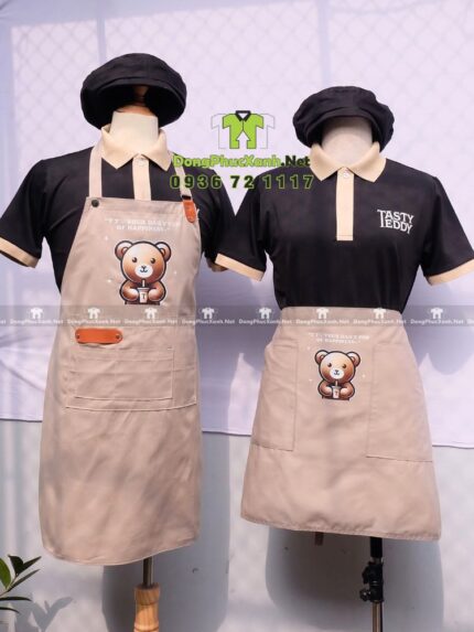 đồng phục quán trà sữa