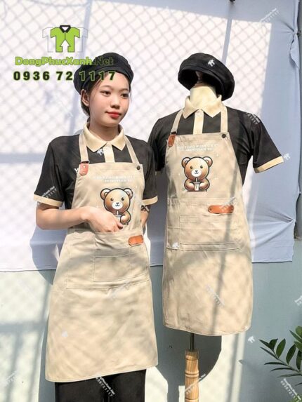 đồng phục quán trà sữa