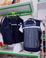 áo vải kaki cotton 65