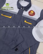 áo ghi lê bảo hộ vải kaki cotton 65