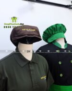 áo bếp và tạp dề đồng phục