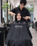 áo choàng tóc vải dù