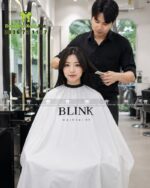 áo choàng tóc vải dù