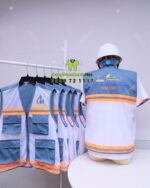 áo gile vải kaki thun phối lưới