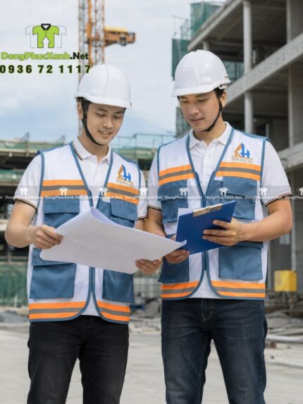 áo gile vải kaki thun phối lưới