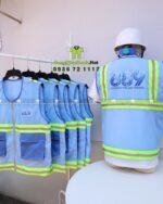 áo lưới đồng phục công ty xây dựng