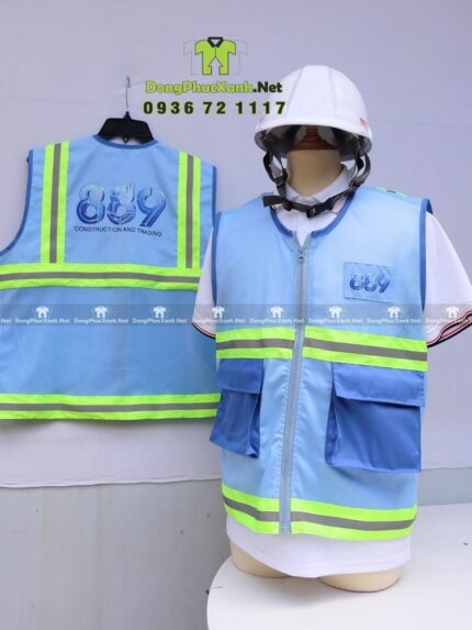 Áo đồng phục công nhân xây dựng