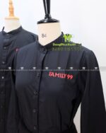 áo sơ mi nhân viên phục vụ