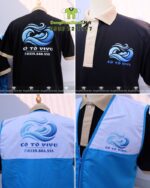 Áo thun đồng phục công ty du lịch