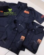 áo vải kaki cotton 65