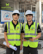 áo vải lưới phối vải kaki cotton