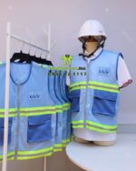 Áo Gile Bảo Hộ Vải Lưới