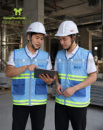 Áo Gile Bảo Hộ Vải Lưới