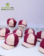 nón vải đồng phục