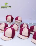 nón vải kaki thun