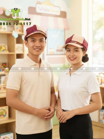 nón vải kaki thun