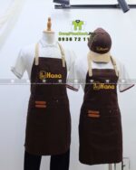 tạp dề đồng phục nhân viên