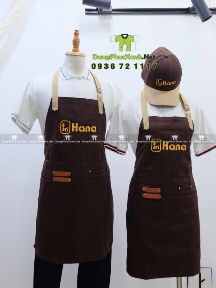 tạp dề đồng phục nhân viên