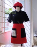 tạp dề vải kaki cotton 65