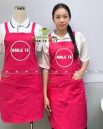 tạp dề vải kaki thun