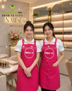 tạp dề vải kaki thun