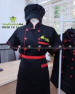 áo bếp đồng phục ốc