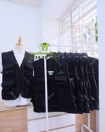 áo gile vải kki cotton 65